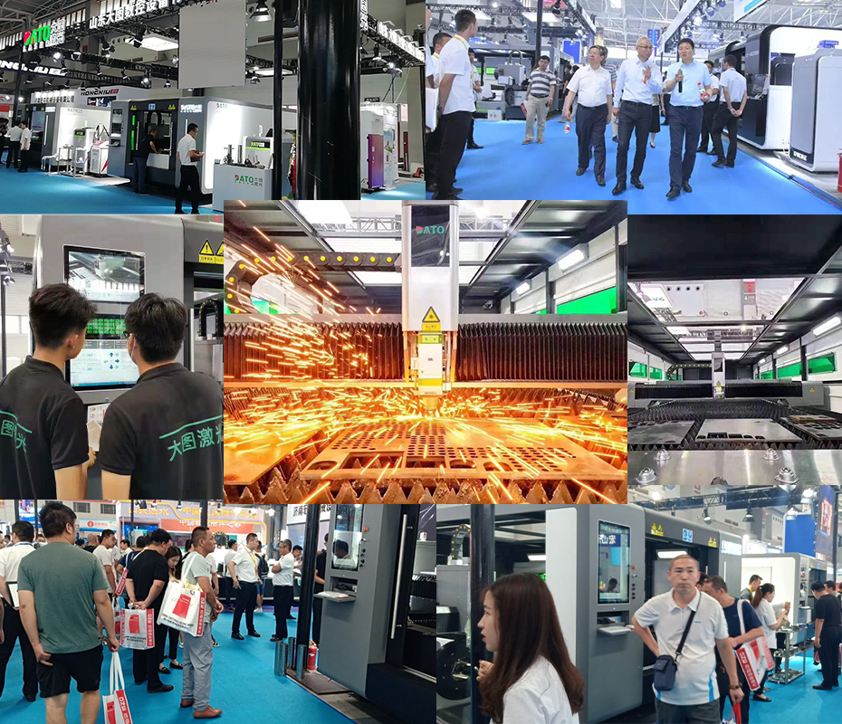 L'exposition de machines-outils Qingdao Jinnuo au laser à grande image bat son plein